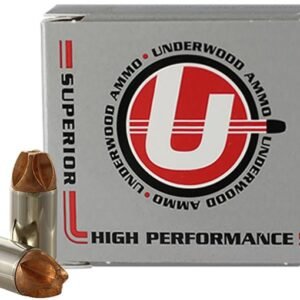 Underwood Xtreme Defender 45 ACP +P Ammo 135 Grain Lehigh Xtreme Defense Fluted Lead Free Box of 20