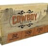 Fiocchi Cowboy Action 32 S&W Long Ammo 100 Grain Wadcutter Box of 50