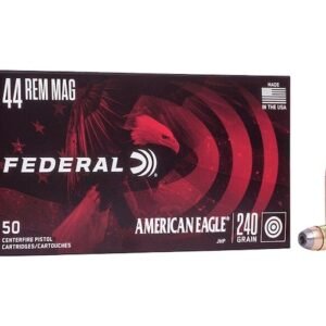 Federal American Eagle 44 Remington Magnum Ammo 240 Grain Jacketed Hollow Point Box of 50