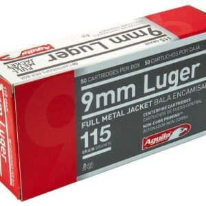 Aguila 9mm Luger Ammo 115 Grain Full Metal Jacket