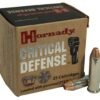 Hornady Critical Defense 357 Magnum Ammo 125 Grain Hornady FTX Polymer Tip Box of 25