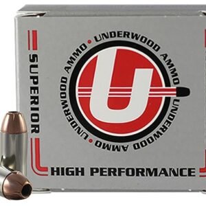 Underwood 40 S&W Ammo 155 Grain Hornady XTP Jacketed Hollow Point Box of 20