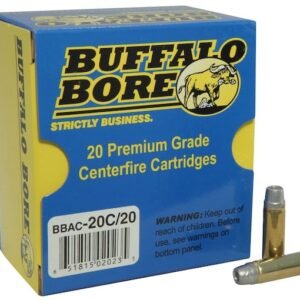 Buffalo Bore 38 Special Ammo 158 Grain Lead Hollow Point Box of 20