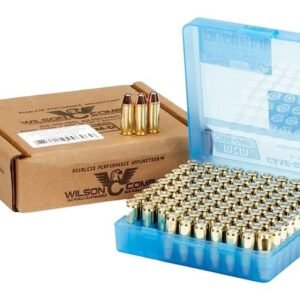 Wilson Combat Bill Wilson Signature Match 38 Super Ammo 125 Grain Hornady HAP Jacketed Hollow Point Box of 100