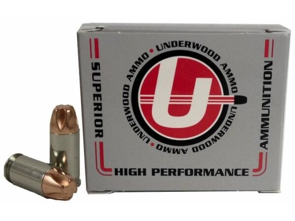 Underwood 380 ACP Ammo 90 Grain Lehigh Xtreme Penetrator Fluted Lead Free Box of 20