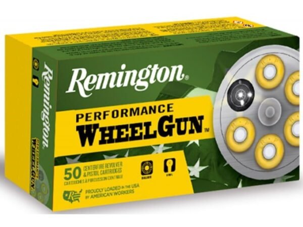 Remington Performance WheelGun 38 S&W Ammo 146 Grain Round Nose Box of 50