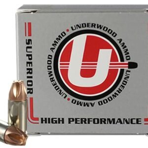 Underwood Xtreme Defender 9mm Luger +P Ammo 90 Grain Lehigh Xtreme Defense Fluted Lead Free Box of 20