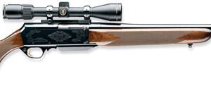Browning BAR Safari Rifle 031001348, 270 WSM, 23″ w/BOSS, Semi-Auto, Walnut Stock, Blue Finish