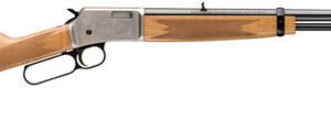 Browning BL-22 Maple Rifle 024127103, 22 Short, 20″, AAA Maple Stock, Satin Nickel Finish, Engraved, 15+1 Rds