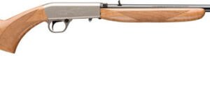 Browning SA-22 Rifle 021022102, 22 Long Rifle, 19 3/8″, Semi-Auto, AAA Maple Stock, Satin Nickel Finish
