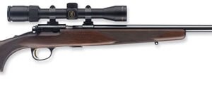 Browning T-Bolt Sporter Rifle 025175270, 17 HMR, 22″, Bolt Action, Satin Walnut Stock, Blue Finish