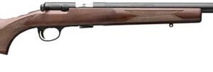 Browning T-Bolt Target Suppressor Ready Rifle 025256270, 17 HMR, 20″, Bolt Action, Satin Walnut Stock, Blue Finish