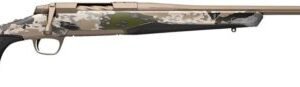 Browning X-Bolt 2 Speed Bolt Action Rifle 036006282, 6.5 Creedmoor, 22″ Threaded, Adj Vari-Tech Ovix Camo Stock, 4 Rds