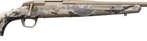 Browning X-Bolt Speed SR Rifle 035559274, 204 Ruger, 18″ Muzzle Break, OVIX Camo Stock, Bronze Finish, 5 Rds