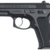 CZ 75 Semi-Auto Compact Pistol 01190, 9mm, 3.9″, Black Plastic Grip, Black Finish, 10 Rd