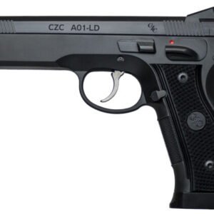 CZ A01 LD Pistol 91731, 9mm, 4.90″, Polymer Grips, Blued Steel Finish, 19 Rds