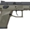 CZ P-07 Pistol 91077, 9mm Luger, 3.75″, OD Green Polymer Grip/Frame, OD Green Finish, 15 Rds