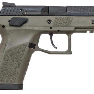 CZ P-07 Pistol 91077, 9mm Luger, 3.75″, OD Green Polymer Grip/Frame, OD Green Finish, 15 Rds