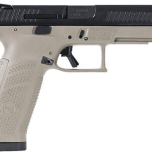 CZ P-10 F Semi-Auto Striker Fire Pistol 89541, 9mm, 4.5″, Interchangeable Backstrap, Flat Dark Earth Finish, 19 Rd