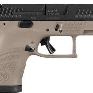 CZ P-10 S Semi-Auto Striker Fire Pistol 89561, 9mm, 3.5″, Interchangeable Backstrap, Flat Dark Earth Finish, 12 Rd