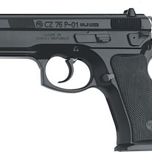 CZ P01 Semi-Auto Pistol 01199, 9mm, 3.9″, Rubber Grip, Black Finish, 10 Rd