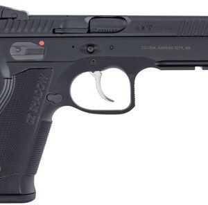 CZ-USA CZ 75 Shadow Tac II Pistol 91254, 9mm, 4.8″, BlACK Grips, Black Nitride Finish, 17 Rds