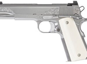 CZ-USA Dan Wesson 1911 Heirloom Pistol 01804, 45 ACP, 5″, Stainless Finish, 8 Rds