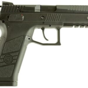 CZ-USA P-09 Pistol 91624, 9mm, 4.5″, Black Interchangeable Backstrap Grips, Black Finish, 19 Rds