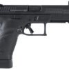 CZ-USA P-10 Compact Pistol 89533, 9mm, 4.6″ Threaded, Black Interchangeable Backstrap Grips, Black Nitride Finish, 17 Rds