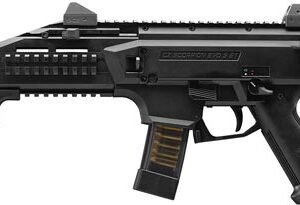 CZ-USA Scorpion EVO PS1 91350, 9mm, 7.72″, Black Polymer Grips, Black Finish, 20 Rd