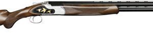 CZ-USA Wingshooter Shotgun 06056, 20 Gauge, 28 in, 3 Chmbr, Turkish Walnut Stock, Blued/Silver Receiver Gold Finish