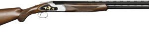 CZ-USA Wingshooter Shotgun 06057, 28 Gauge, 28 in, 2-3/4 in Chmbr, Turkish Walnut Stock, Blued/Silver Receiver Gold Finish